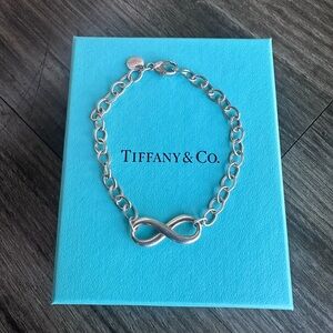 Tiffany & Co. Silver Infinity Chain Bracelet